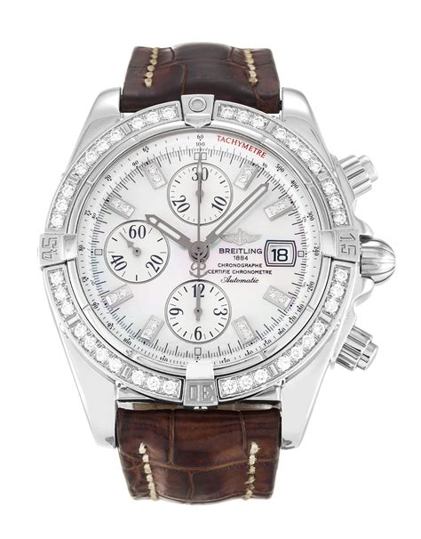 breitling chronomat evolution replica|breitling chronomat evolution with diamonds.